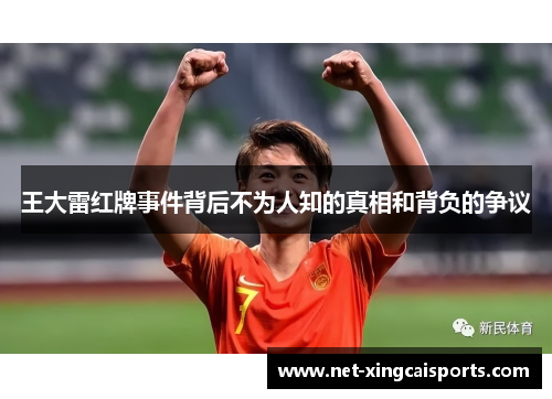 王大雷红牌事件背后不为人知的真相和背负的争议